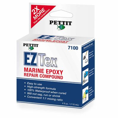 EZ-Tex Marine Epoxy Repair Compound, 4 oz.