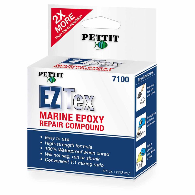 EZ-Tex Marine Epoxy Repair Compound, 4 oz. image number 0