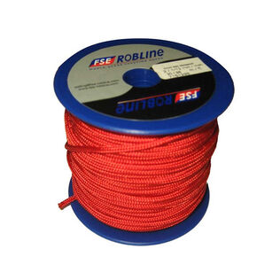 3mm Polyester Braid Mini-Spool, Red