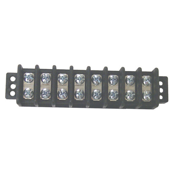 Junction Block  5.33"L x 1.312"W x .812"H Screw Terminals: 16 x 10-32 Gangs: 8 image number 0