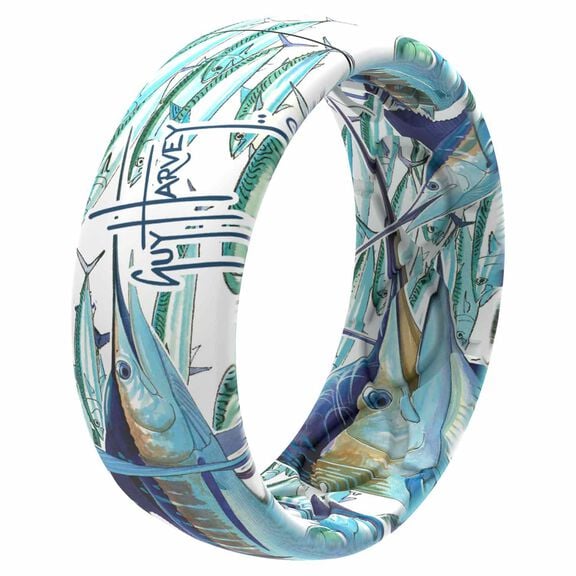 GROOVE LIFE Guy Harvey Slammed Silicone Ring