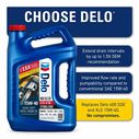 Chevron Delo 400 XLE SB 15W-40, Synthetic Blend, Heavy Duty Diesel Engine Oil image number 1