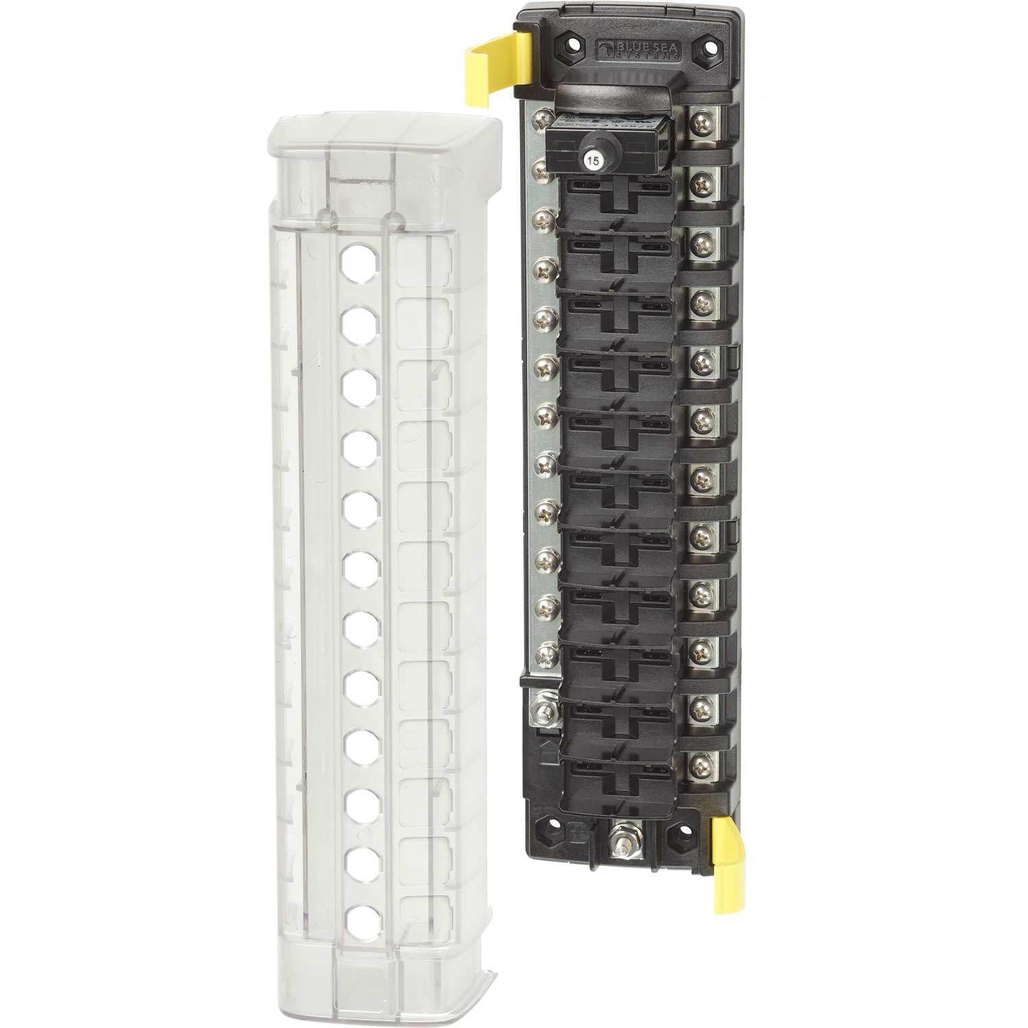 ST‑CLB 12‑Pos Circuit Breaker Block w/ Negative Bus