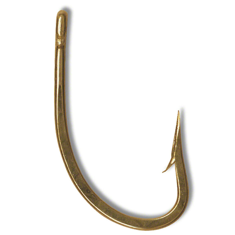 Mustad Hooks O'Shaughnessy Live Bait Hook, Bronze, Size 2, 10-Pack | For Fishing | by West Marine