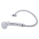 Deck-Mount Sprayer Small Chrome Sprayer No Hook, 6' Stainless Steel Hose, Low Profile Holder image number 1