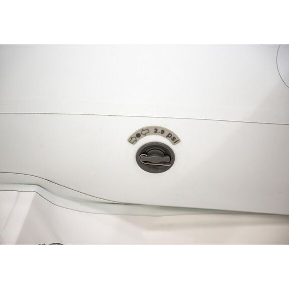 RIB-310 Fiberglass Double Floor Rigid Inflatable Boat, 10ft 2in, Hypalon UV Resistant Material, 1102lb Capacity image number 4