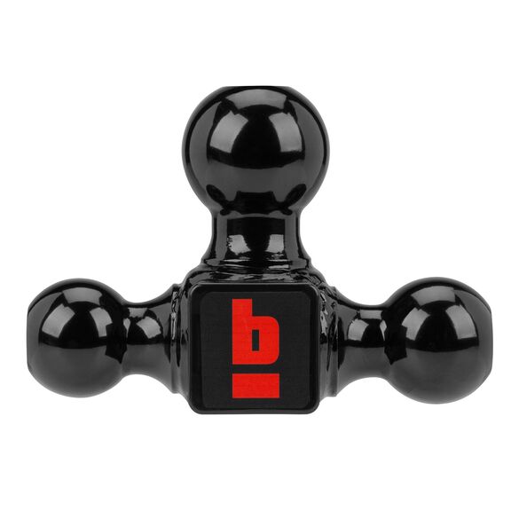Trailer Tri Ball Mount, 2" Shank image number 1