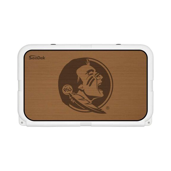 SeaDek Cooler Pad - Collegiate Collection - Fits YETI Tundra 45 - Mocha / Black, Florida State University image number 0