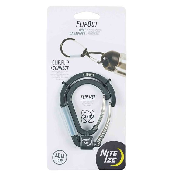 FlipOut&trade; Dual Carabiner image number 0