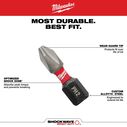 SHOCKWAVE&trade; Impact Phillips #2 Insert Bit, 250 Pack image number 1