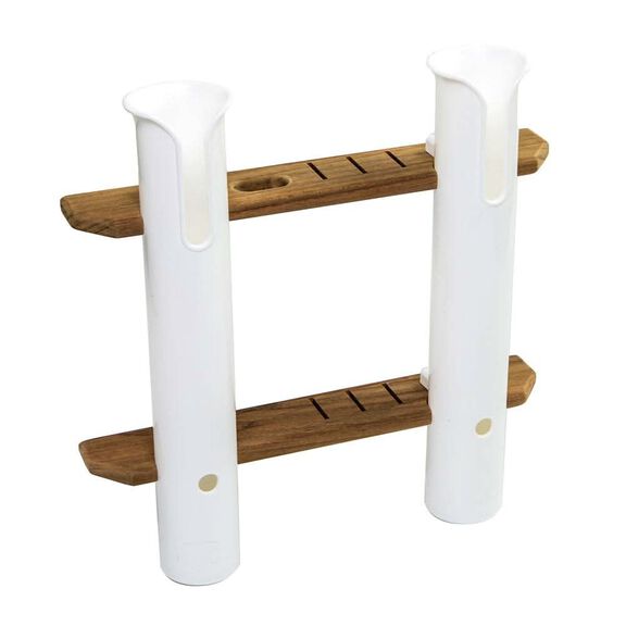 Whitecap Teak 2-Rod Tournament Storage Rack image number 0