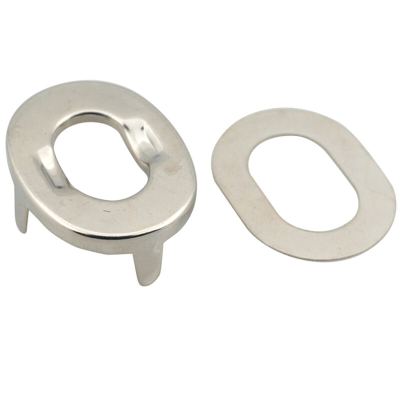 Twist Eyelet with Four-Prong Base and Washer, 25-Pack image number null