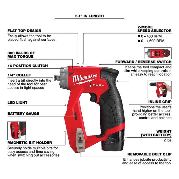 M12 FUEL&trade; Installation Drill/Driver Kit image number 1