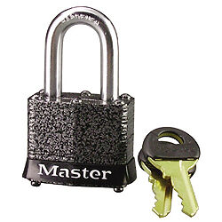 Master Lock Rust-Oleum Laminated Steel Pin Tumbler Keyed Padlock 