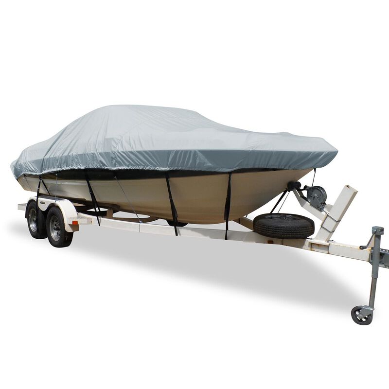 Flex-Fit™ PRO Boat Cover V-Hull Runabout, 20' - 21' image number 0