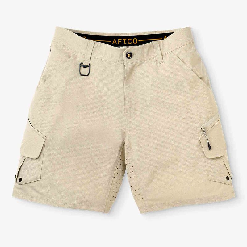 Aftco Men's Pinnacle Shorts, in Sand, Size 32 | by West Marine