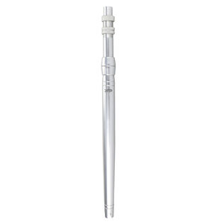 #2 Straight Unibutt Fishing Rod Butt, Silver