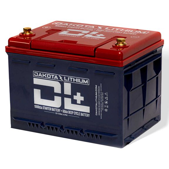 Lithium Iron Phosphate Dual Purpose Battery, 12V, 60Ah image number 2