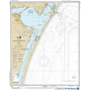 Maptech&reg; NOAA Recreational Waterproof Chart-Aransas Pass to Baffin Bay, 11307
