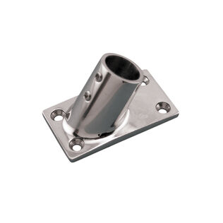 Rectangular Base, 1", 60 Degrees, 316 Stainless Steel