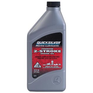 Quicksilver TC-W3 2 Stroke Conventional Marine Engine Oil