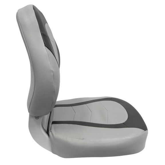 Wise 3156-911 Torsa Pro 2 Edition Ergonomic Folding Boat Seat Marble/ Charcoal image number 2