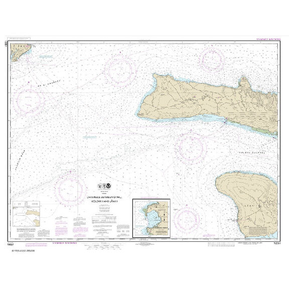 #19351 Channels between Oahu Molokai & Lanai Kaumalapau Harbor image number 0