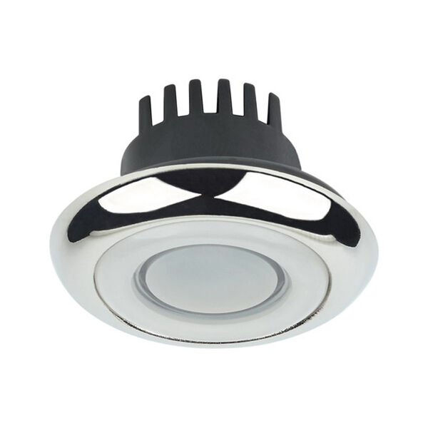 Pactrade Marine Boat RV 5" White Blue LED Ceiling Courtesy Light With Touch Switch