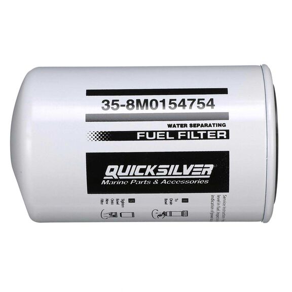 8M0154754 Water Separating Fuel Filter for Select Yamaha 2-Stroke and 4-Stroke Outboards image number 0