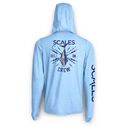 Men's Blue Gold Chasing Latitudes Premium Hooded Shirt image number 0