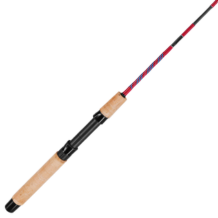 4'3" Li'l Finz Kids Spinning Rod, Medium Power, Red/Blue