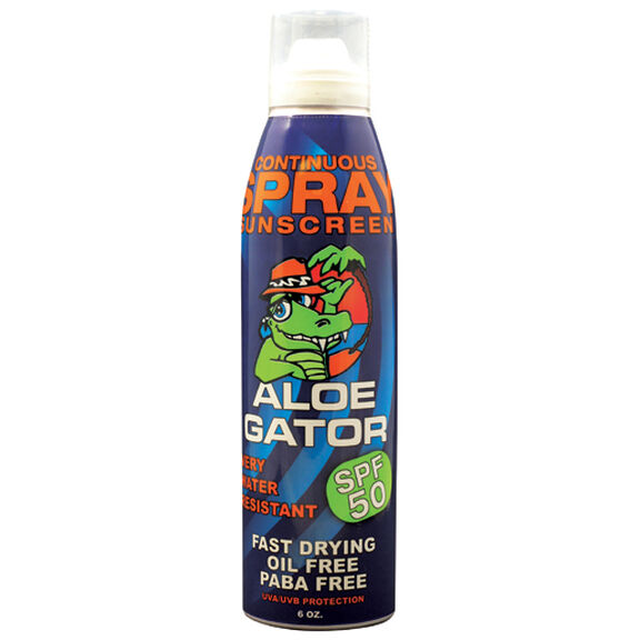 SPF 50 Aloe Sunscreen Spray, 6oz. image number 0