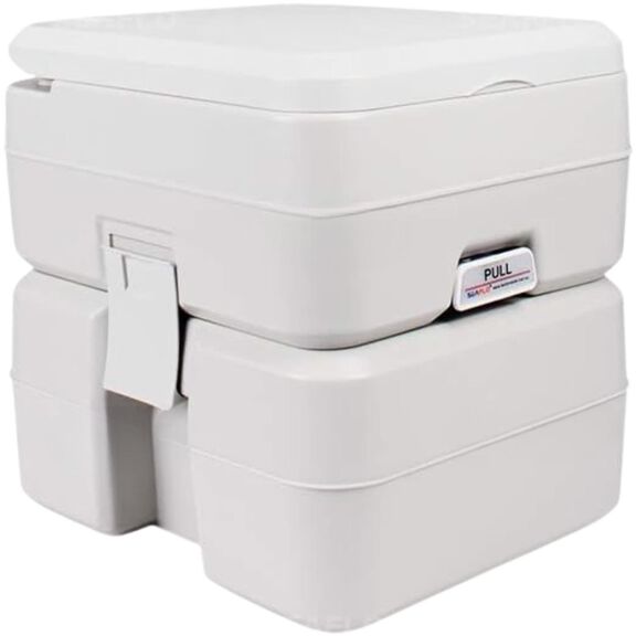 SEAFLO 5.3 Gallon Portable Toilet White image number 4