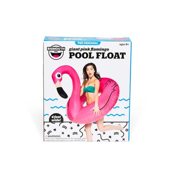 Giant Pink Flamingo Pool Float image number 2