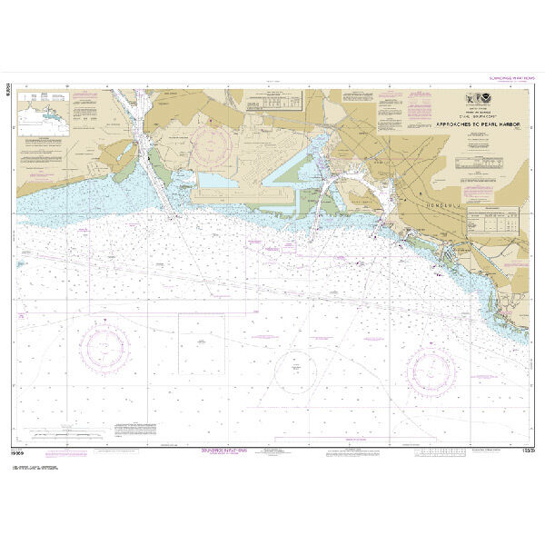 #19369 Oahu South Coast Approaches to Pearl Harbor