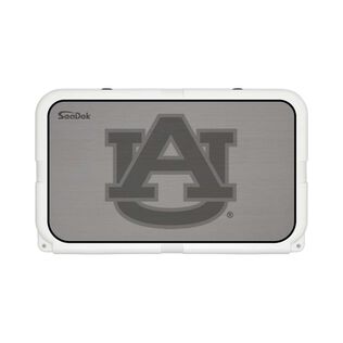 SeaDek Cooler Pad - Collegiate Collection - Fits YETI Tundra 45 - Storm Gray / Black, Auburn University