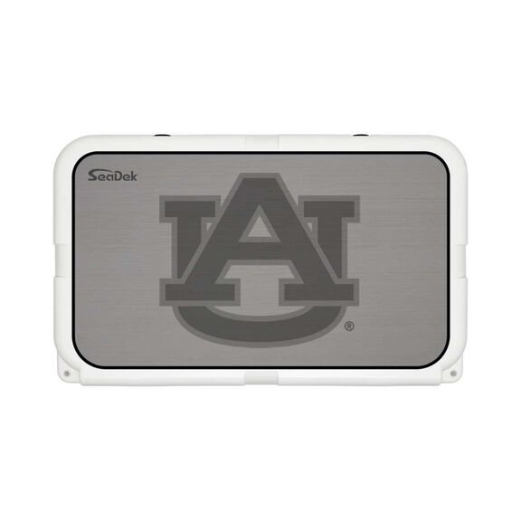 SeaDek Cooler Pad - Collegiate Collection - Fits YETI Tundra 45 - Storm Gray / Black, Auburn University image number 0