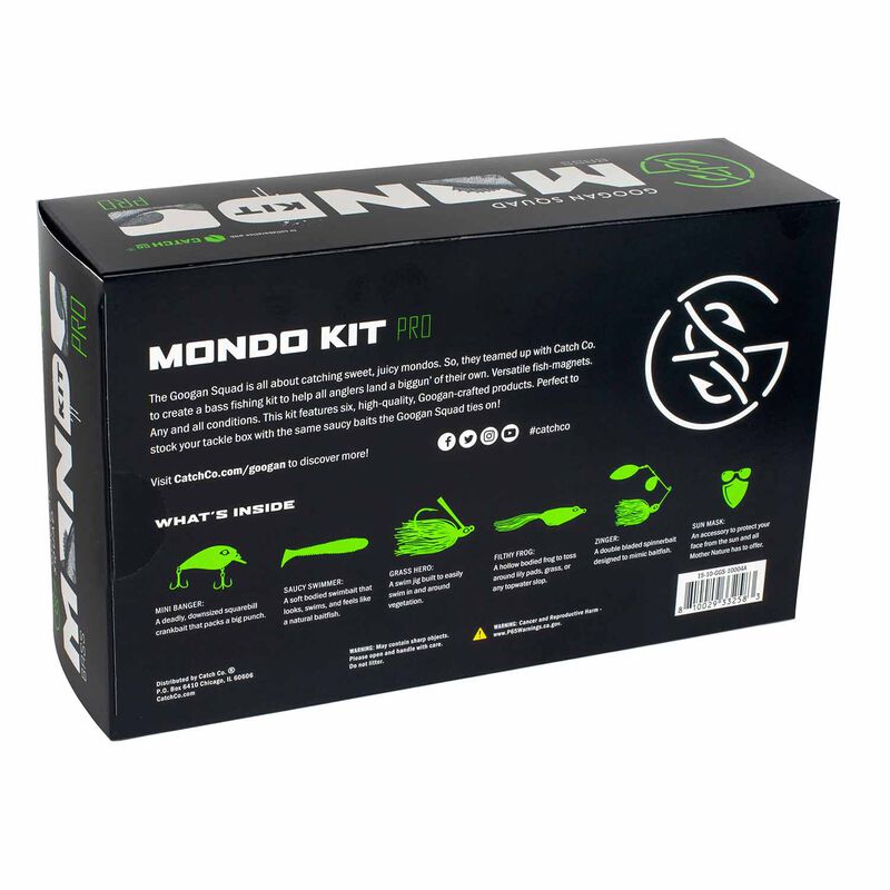 Googan Squad Mondo Bigguns XL 7-Piece Bait Kit