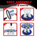 Guy Harvey Mahi Spinning 9 Fishing Rod Storage Rack, Vertical Fishing Pole Rod Holder image number 8