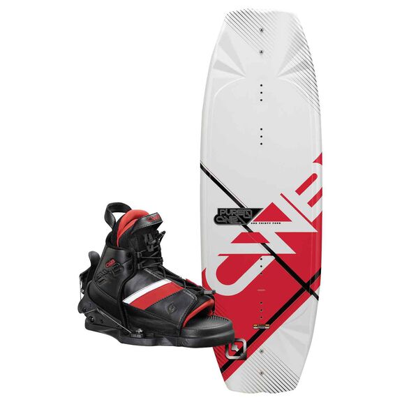 Pure 134cm Wakeboard Combo with Edge Bindings Size 9-13 image number 0