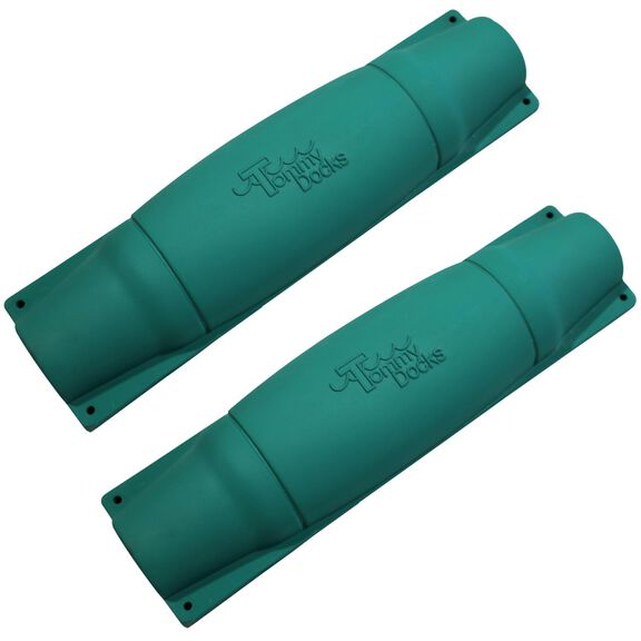 18 in. Straight Dock Bumper, Green 2-pack image number 2
