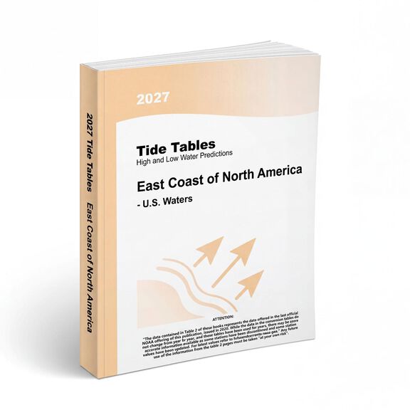 2027 Tide Tables - East Coast image number 0