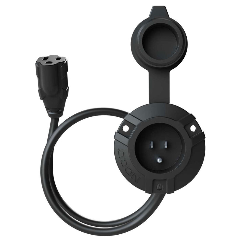 THE NOCO COMPANY AC Port Plug w/Integrated Extension Cable 125V/13A