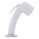 Deck-Mount Sprayer Small Arctic White Sprayer No Hook, 10' White Rubber Hose, Low Profile Holder image number 2