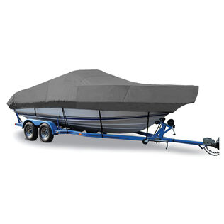 Walk-Around Cuddy Cover, OB, Gray, Hot Shot, 22'5"-23'4", 102" Beam