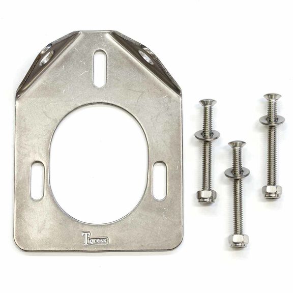 Stainless Steel Universal Rod Holder Backing Plate image number 0