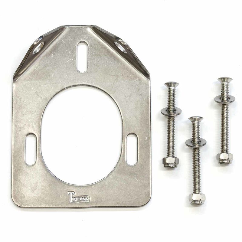 Stainless Steel Universal Rod Holder Backing Plate West Marine