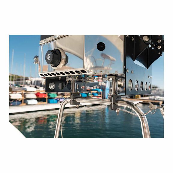 Dual Horizontal Round Rail Mount, 7/8" or 1", for Crossover Single Burner image number 4