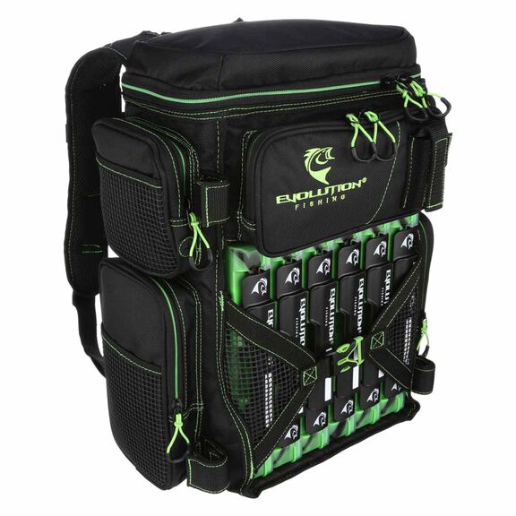 Drift Series 3600 Tackle Backpack with Rod Holders & QuikLatch Trays image number 0