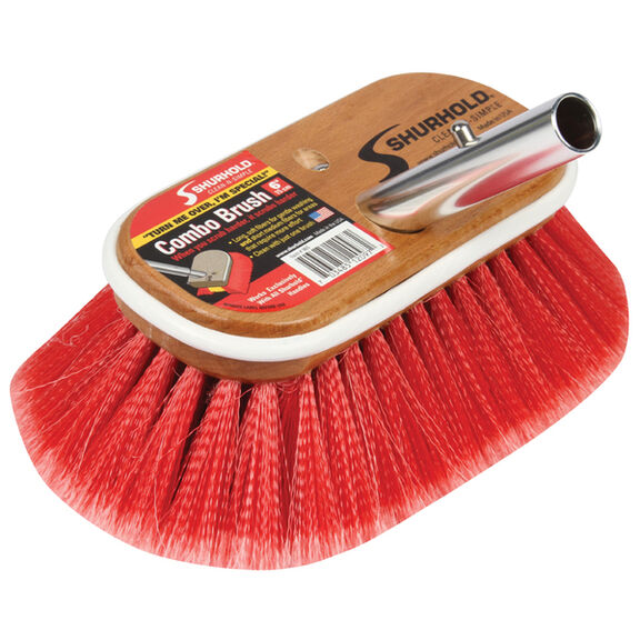 Combo Deck Brush, 6" image number 0